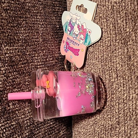 My melody  Drink Keychain Charm Water Drink Keychain Charm Water Drink Keycha… - Picture 2 of 12